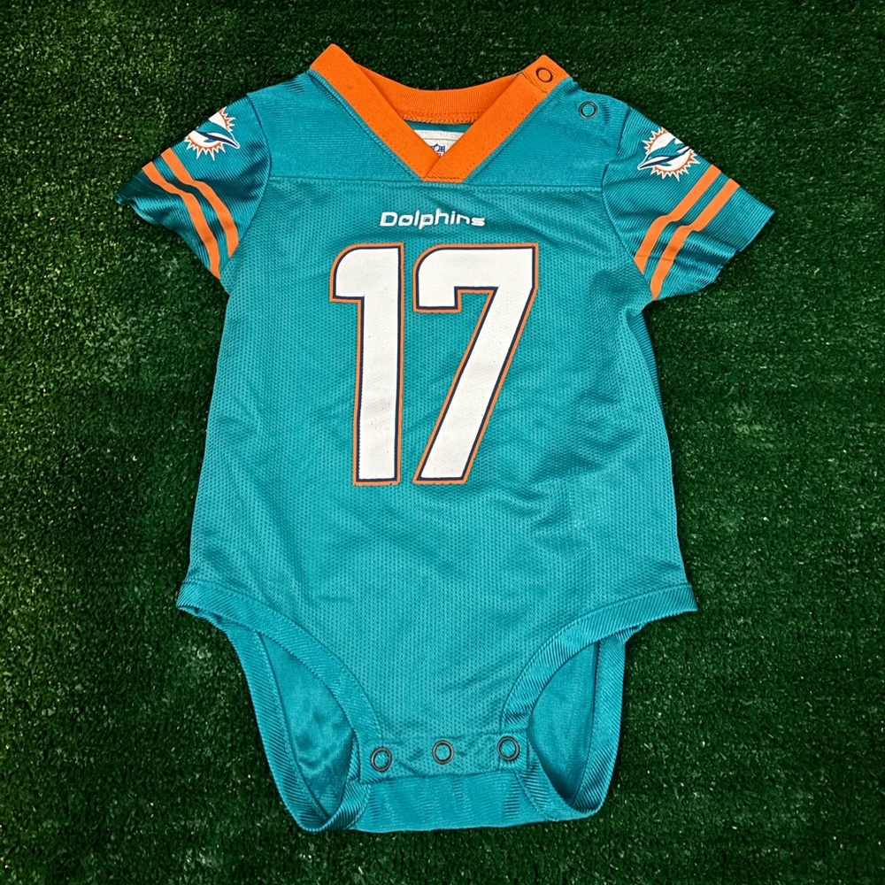 Dolphins Tannerhill Jersey Onesie